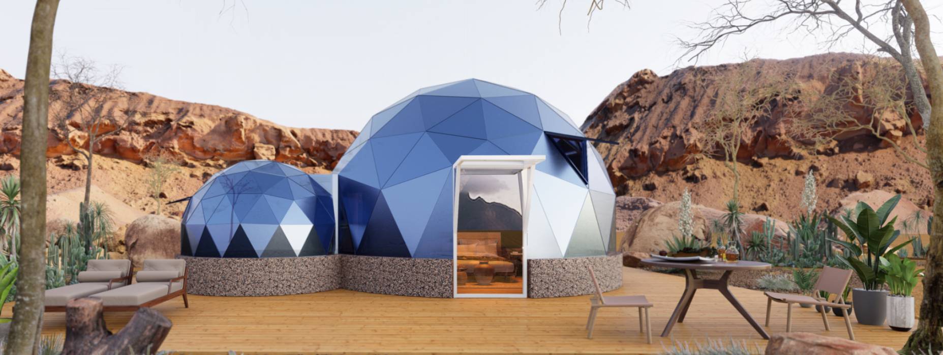 陇南球形智能光伏玻璃星空房